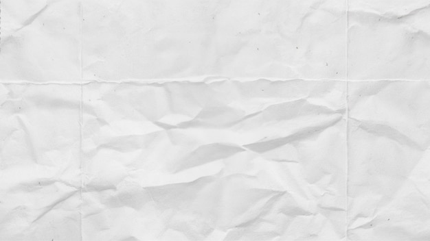 Foto fondo de textura de papel blanco arrugado