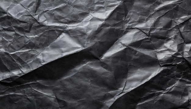 Foto fondo de textura de papel desmoronado negro