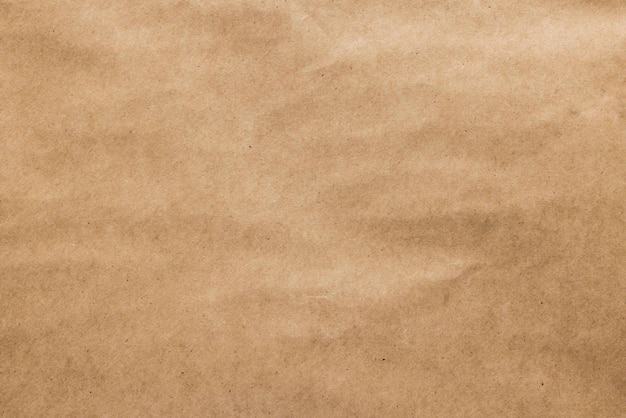 Fondo de textura de papel marrón arrugado