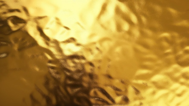 Foto fondo de textura de papel de regalo metálico de hoja de oro