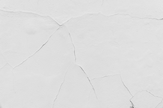 Fondo de textura de pared blanca agrietada