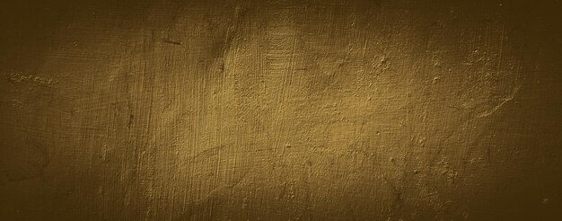 Fondo de textura de pared de hormigón abstracto de oro amarillo oscuro