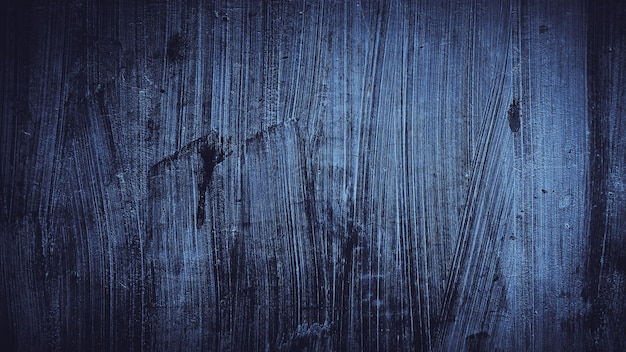 Fondo de textura de pared de hormigón de cemento abstracto azul oscuro
