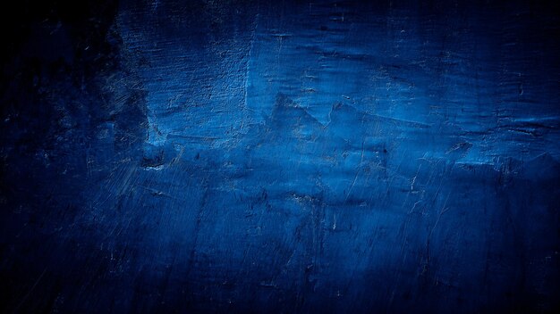 Fondo de textura de pared de hormigón de cemento abstracto sucio azul oscuro