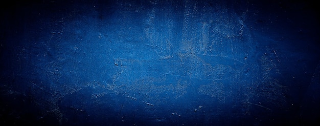 Fondo de textura de pared de hormigón de cemento abstracto sucio azul oscuro