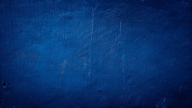 Foto fondo de textura de pared de hormigón de cemento abstracto sucio azul oscuro