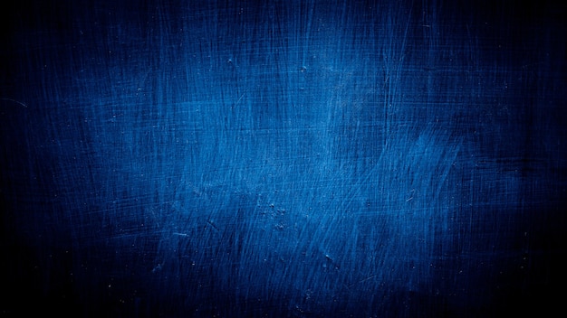 Fondo de textura de pared de hormigón de cemento abstracto sucio azul oscuro