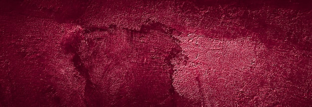 Fondo de textura de pared de hormigón de cemento abstracto sucio rojo oscuro