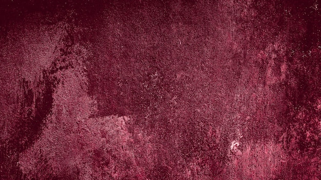 Fondo de textura de pared de hormigón de cemento abstracto sucio rojo oscuro