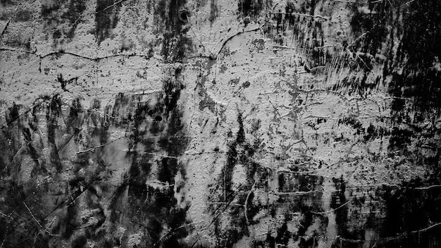 Fondo de textura de pared de hormigón de cemento enyesado abstracto blanco negro grunge oscuro