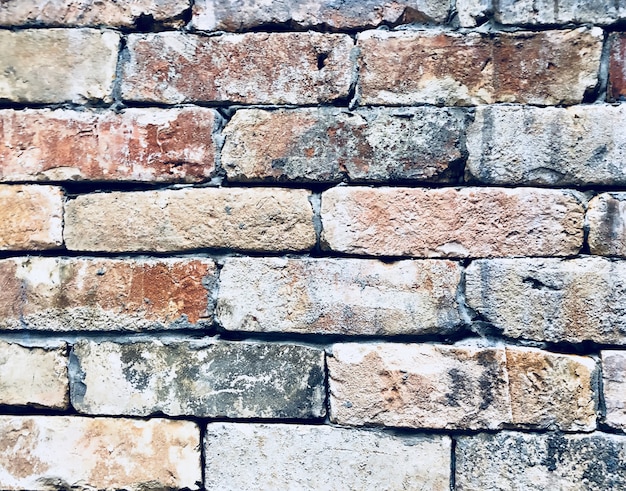 Fondo de textura de pared de ladrillo antiguo vintage stye