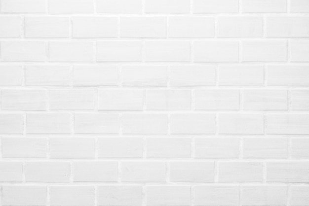 Fondo de textura de pared de ladrillo blanco vintage