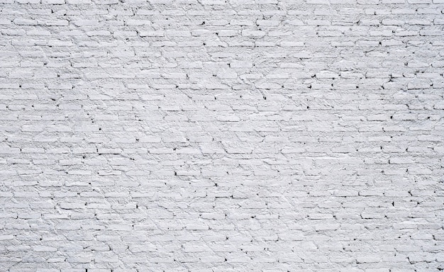 Fondo de textura de pared de ladrillo blanco