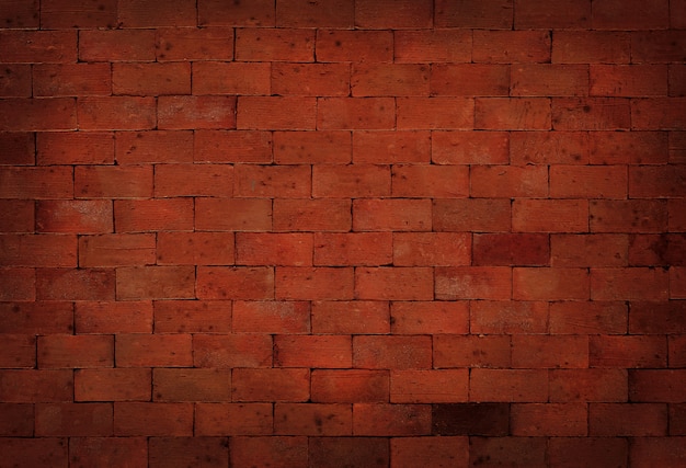 Fondo de textura de pared de ladrillo grunge negro y rojo con superficie vieja estilo sucio y vintage
