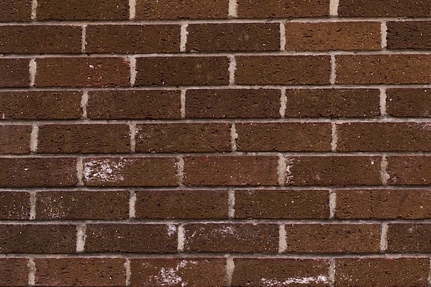 Fondo de textura de pared de ladrillo marrón