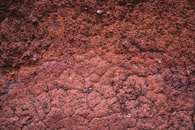 Fondo de textura de pared de ladrillo rojo viejo superficie de cemento Grunge