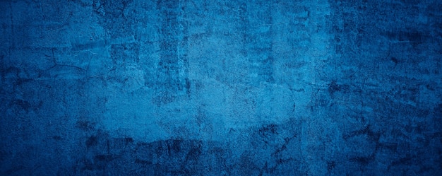 Foto fondo de textura de pared negra grungy azul abstracto