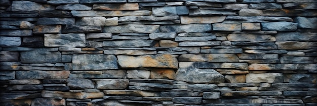 Fondo de textura de pared de piedra abstracta Creado Generativo Ai