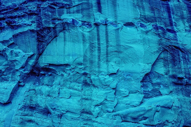 Foto fondo de textura de pared de piedra azul