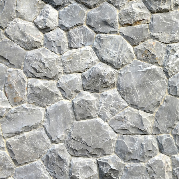 Fondo y textura de pared de piedra gris