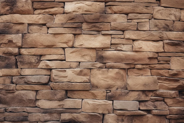 Fondo de textura de pared de piedra marrón