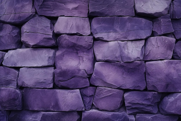 Fondo de textura de pared de piedra púrpura
