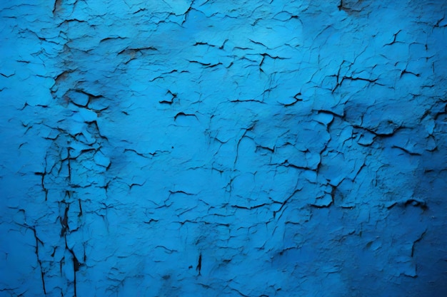 Fondo de textura de pared pintada azul