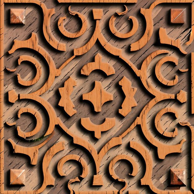 Foto fondo de textura de patrón de madera 3d