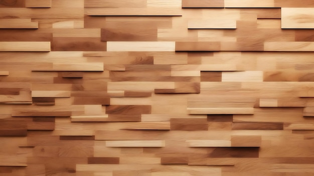 Fondo de textura de patrón de madera 3D