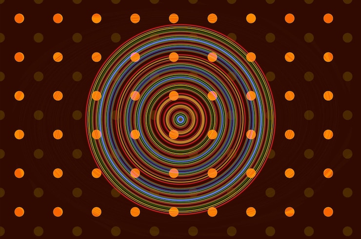 Foto fondo de textura de patrón de puntos degradados plantilla punteada moderna para diseño cubre banners web