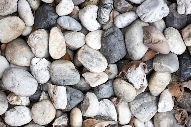 Fondo de textura de piedra guijarros