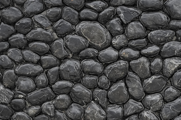 Fondo de textura de piedra negra