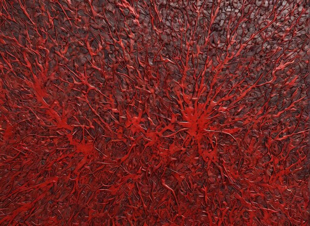 fondo de textura una pintura abstracta roja con un fondo negro