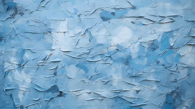 Fondo de textura de pintura azul agrietada