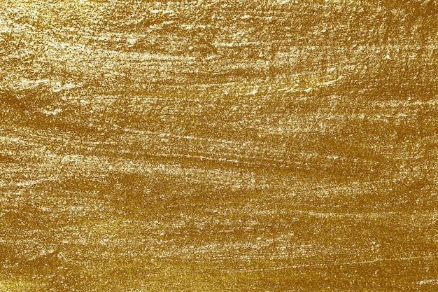 Fondo de textura de pintura dorada metálica