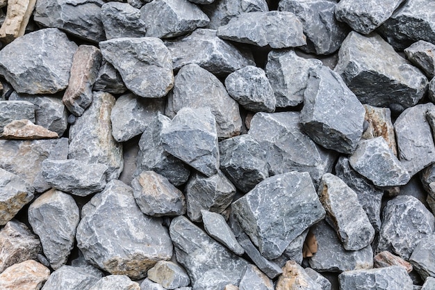 Foto fondo de textura de piso de piedra negra en el jardín