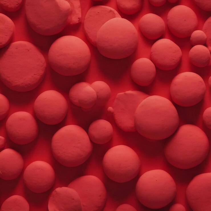 Foto fondo de textura plasticina roja