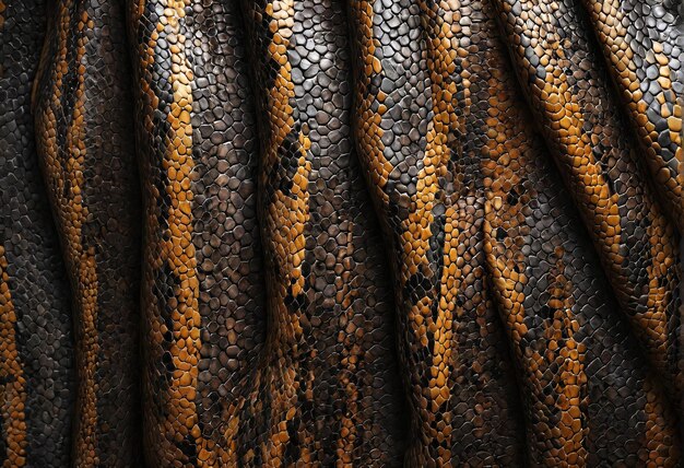 fondo de textura un primer plano de una piel de serpiente