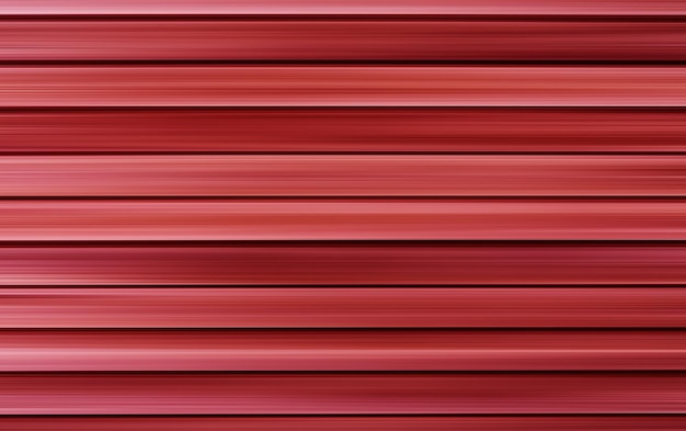 Fondo de textura de revestimiento de madera abstracto rojo vivo vibrante horizontal