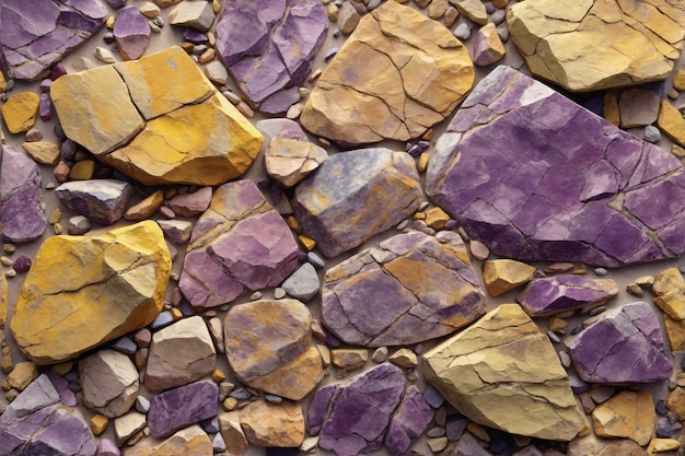 Fondo de textura de roca púrpura Fondo de textura de piedra púrpura Fondo de piedra Fondo de roca Textura de piedra Textura de roca AI generativo
