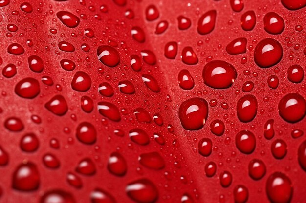 Fondo de textura roja con patrones de agua burbujeante