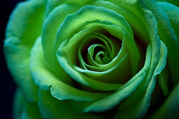 Fondo de textura de rosas verdes