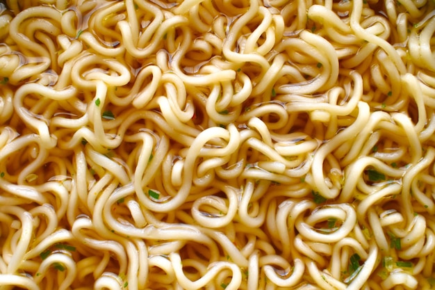 Fondo de textura de sopa de fideos instantáneos