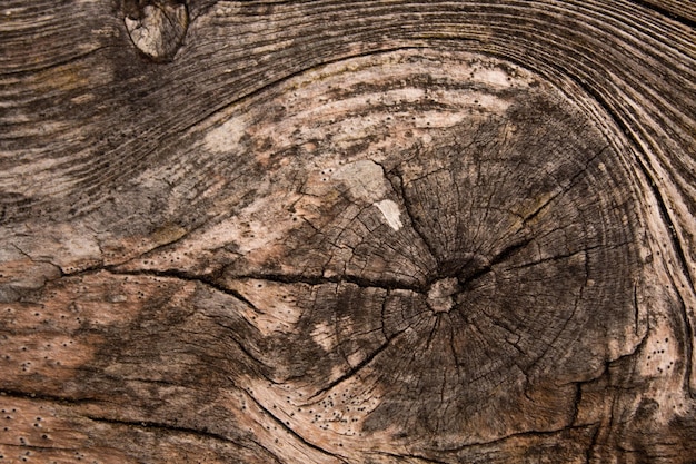 Fondo y textura superficial de madera desgastada.