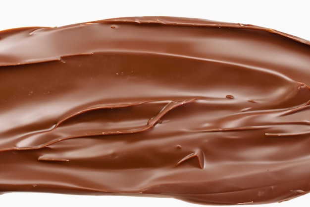 Fondo y textura de la superficie de la crema de chocolate
