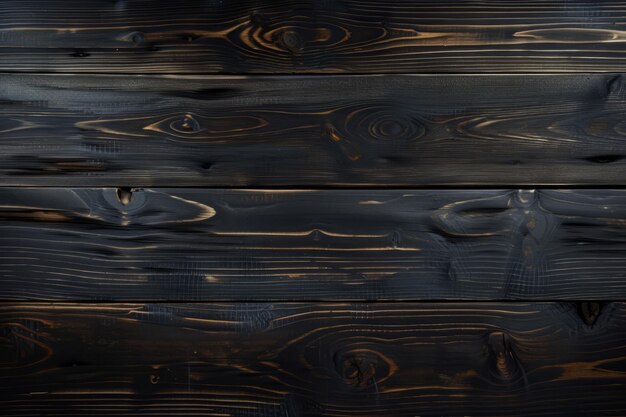 Fondo de textura de tabla de madera negra