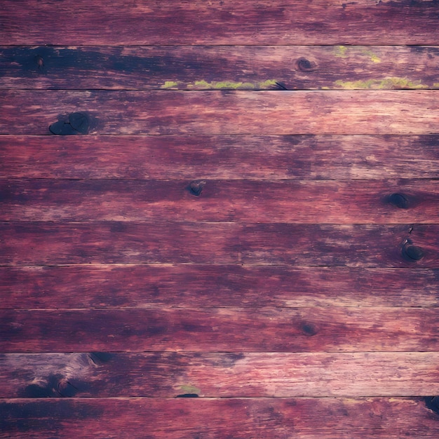 Fondo y textura de tablero de madera rosa suave Fondo de mesa de madera vacía