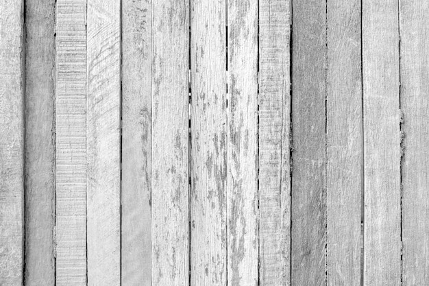 Fondo de textura de tablón de madera blanco y negro