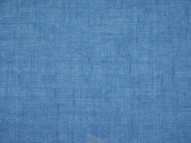 Fondo de textura de tela de algodón azul claro