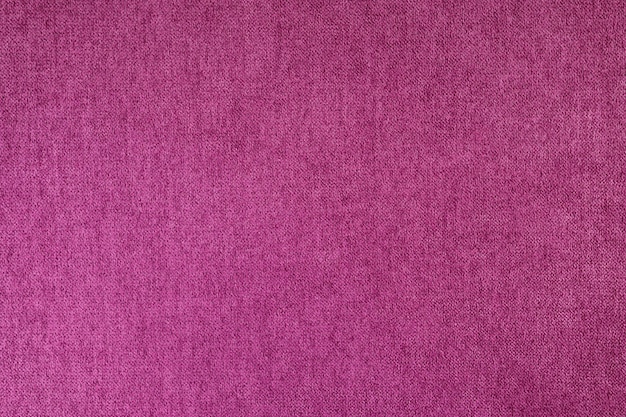 Fondo de textura de tela de tapicería de terciopelo púrpura